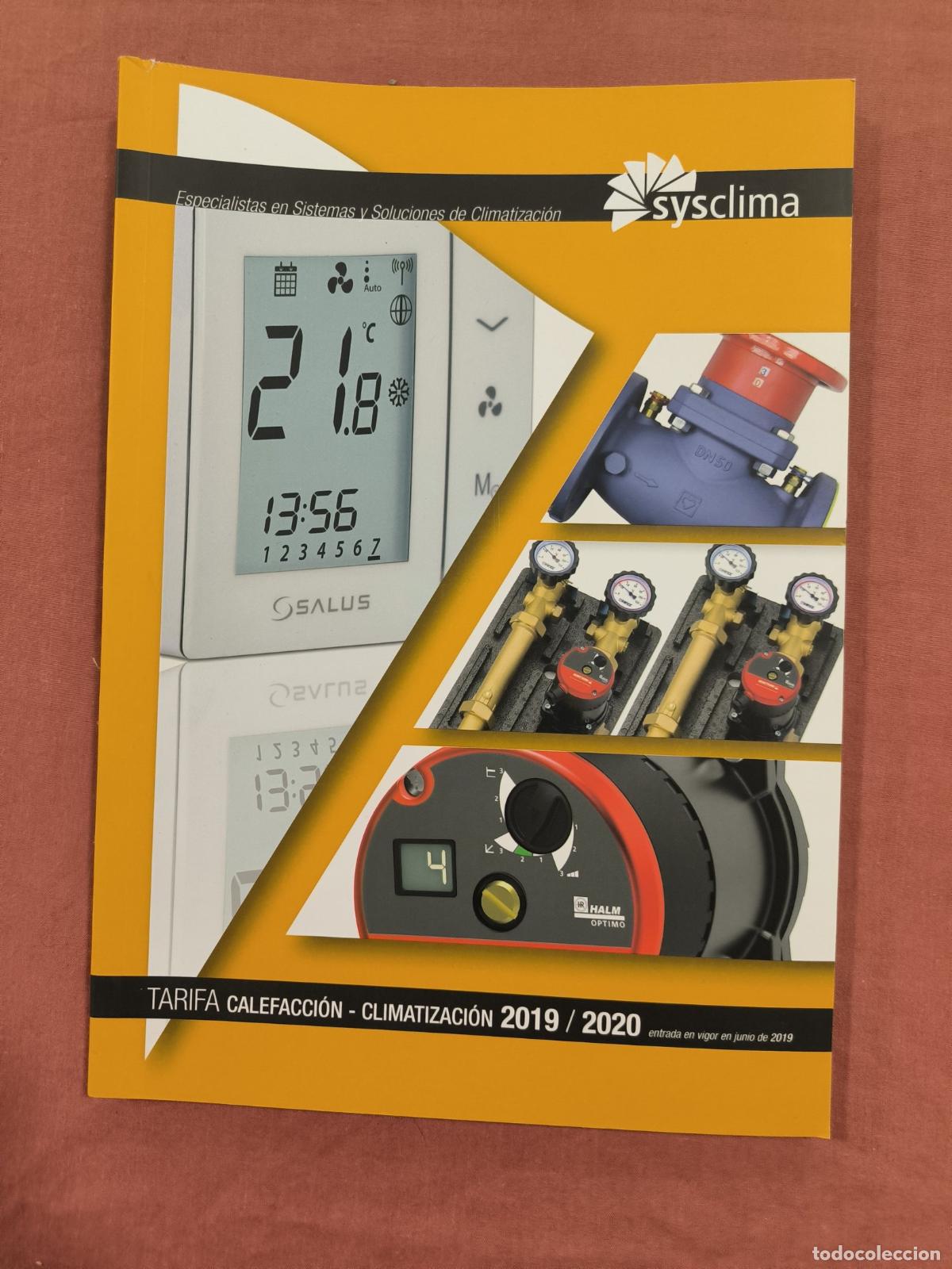 Advertising Catalogs: Cat&aacute;logo Sysclima Calefacci&oacute;n y Climatizaci&oacute;n 2019-2020 &ndash; Tarifa Ilustrada