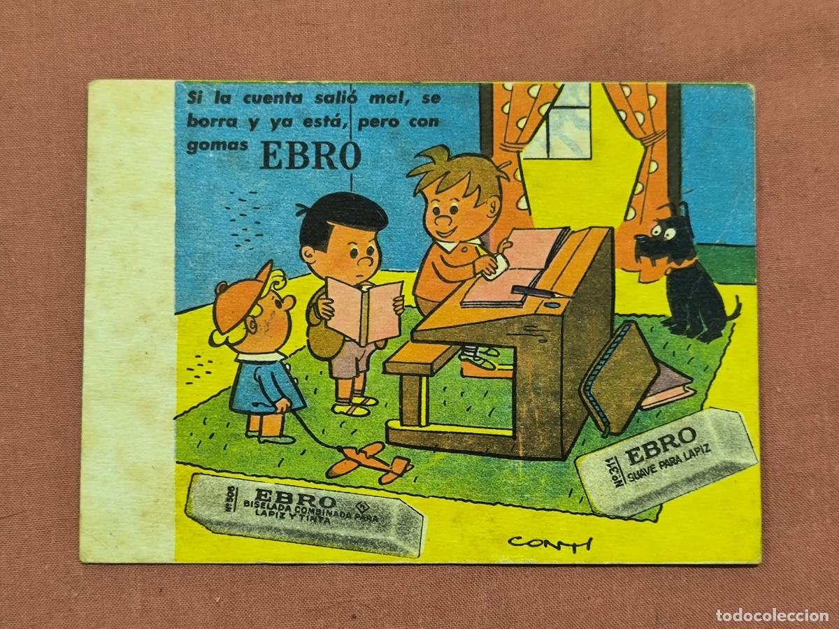 Cat&aacute;logos publicit&aacute;rios: Cuento Publicitario Gomas EBRO &ndash; Ilustraci&oacute;n de Conti Vintage Coleccionismo