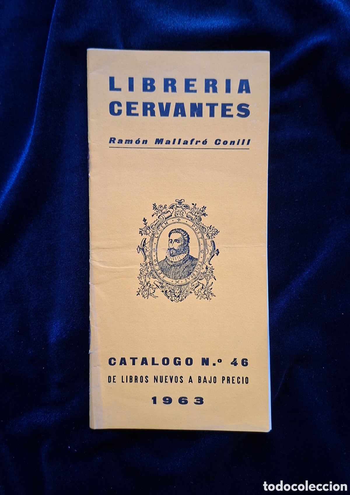 Cat&aacute;logos publicitarios: Folleto &ldquo;Librer&iacute;a Cervantes &ndash; Cat&aacute;logo n&ordm; 46 (1963)