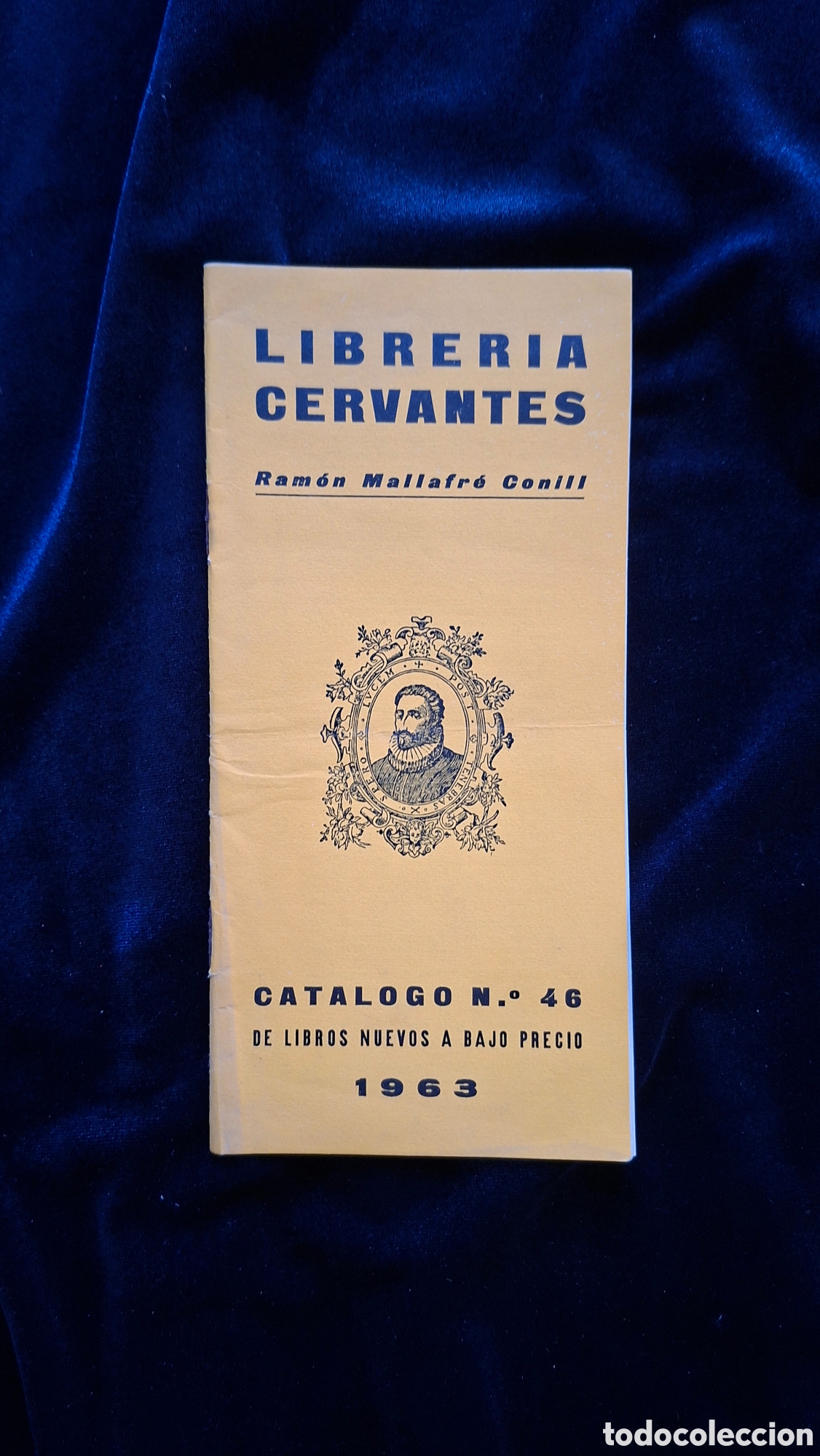 Cat&aacute;logos publicitarios: Folleto &ldquo;Librer&iacute;a Cervantes &ndash; Cat&aacute;logo n&ordm; 46 (1963)