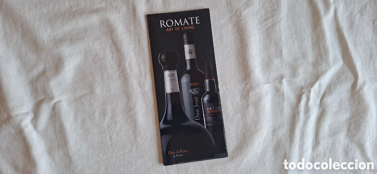 Cat&aacute;logos publicitarios: Folleto Bodegas SANCHEZ ROMATE. Jerez