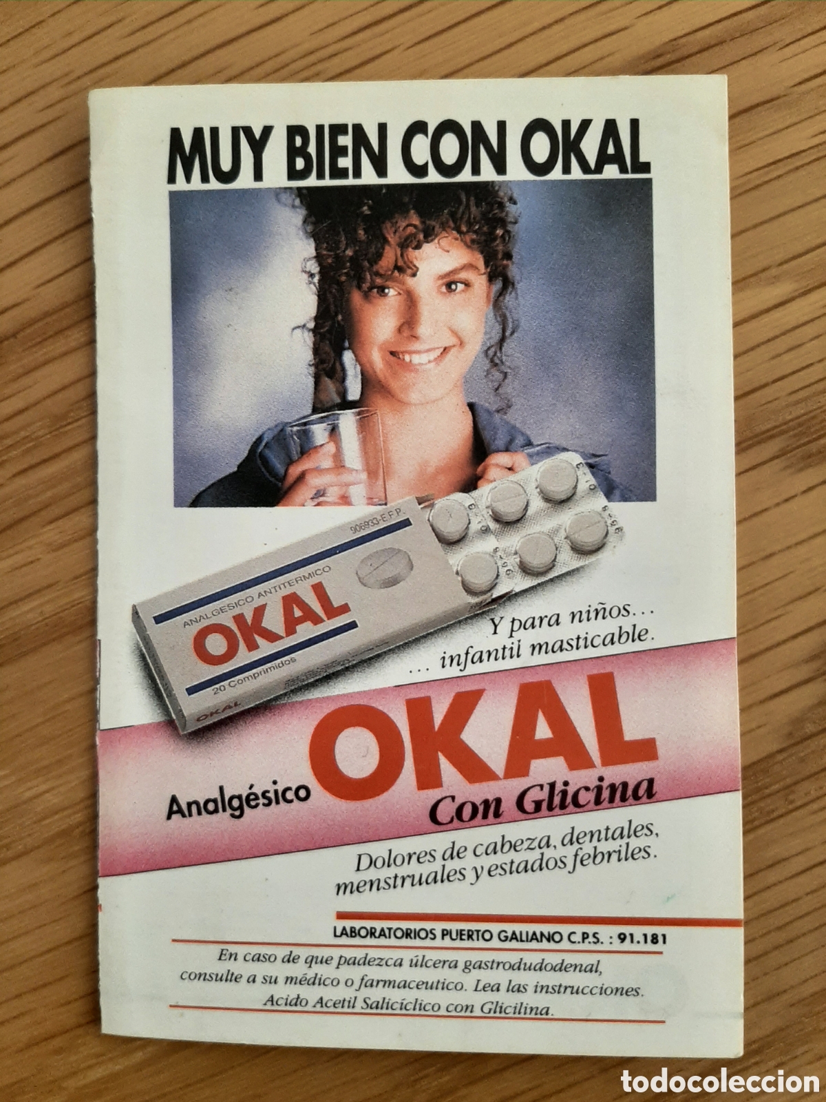 Cat&aacute;logos publicitarios: Cartilla OKAL con control de tensi&oacute;n y peso