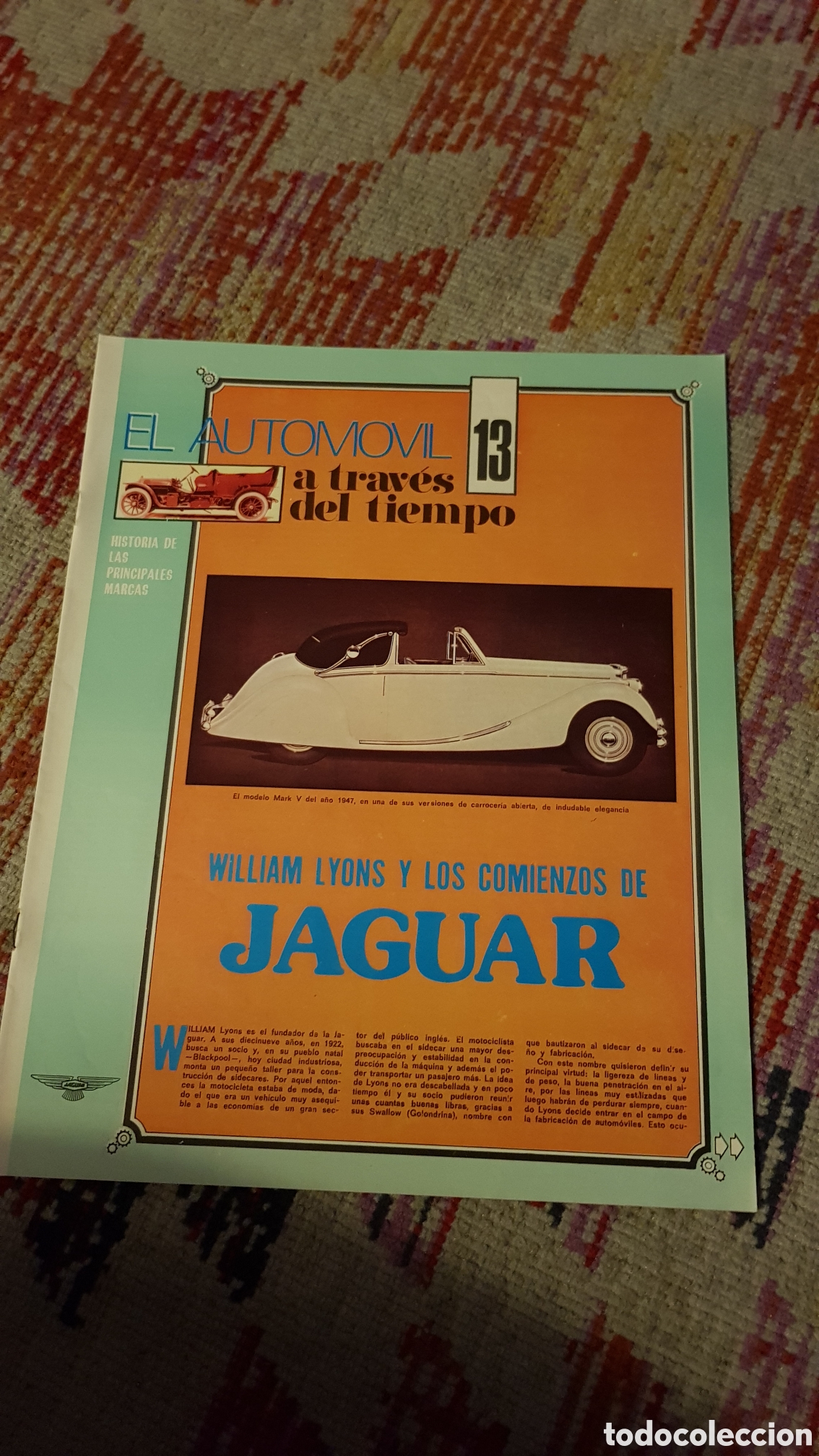Cat&aacute;logos publicitarios: Documentaci&oacute;n Jaguar - Foto 1