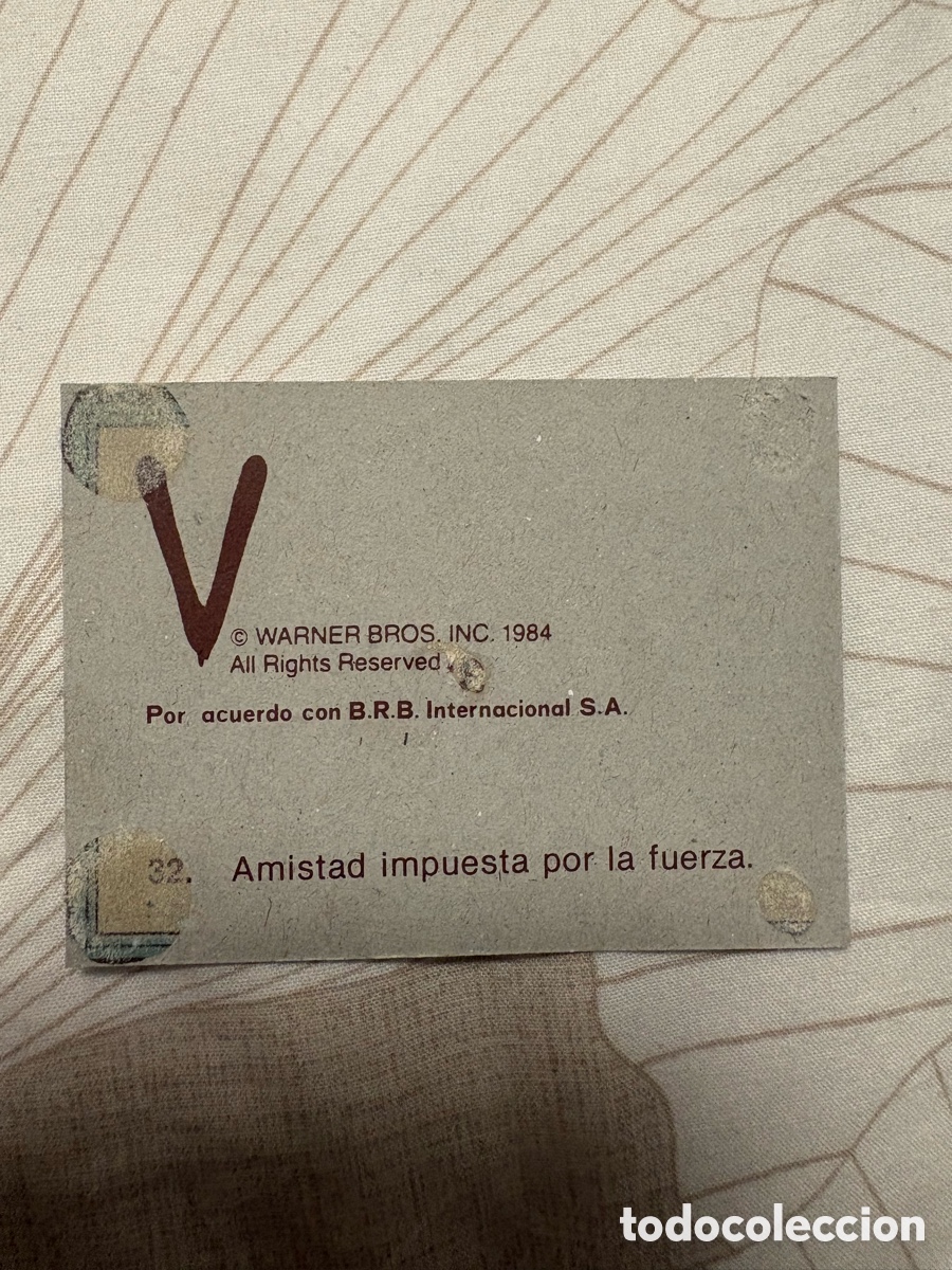 Cat&aacute;logos publicitarios: CROMO SERIE V 32 &mdash;&mdash;&mdash;&mdash;&mdash;- - Foto 2