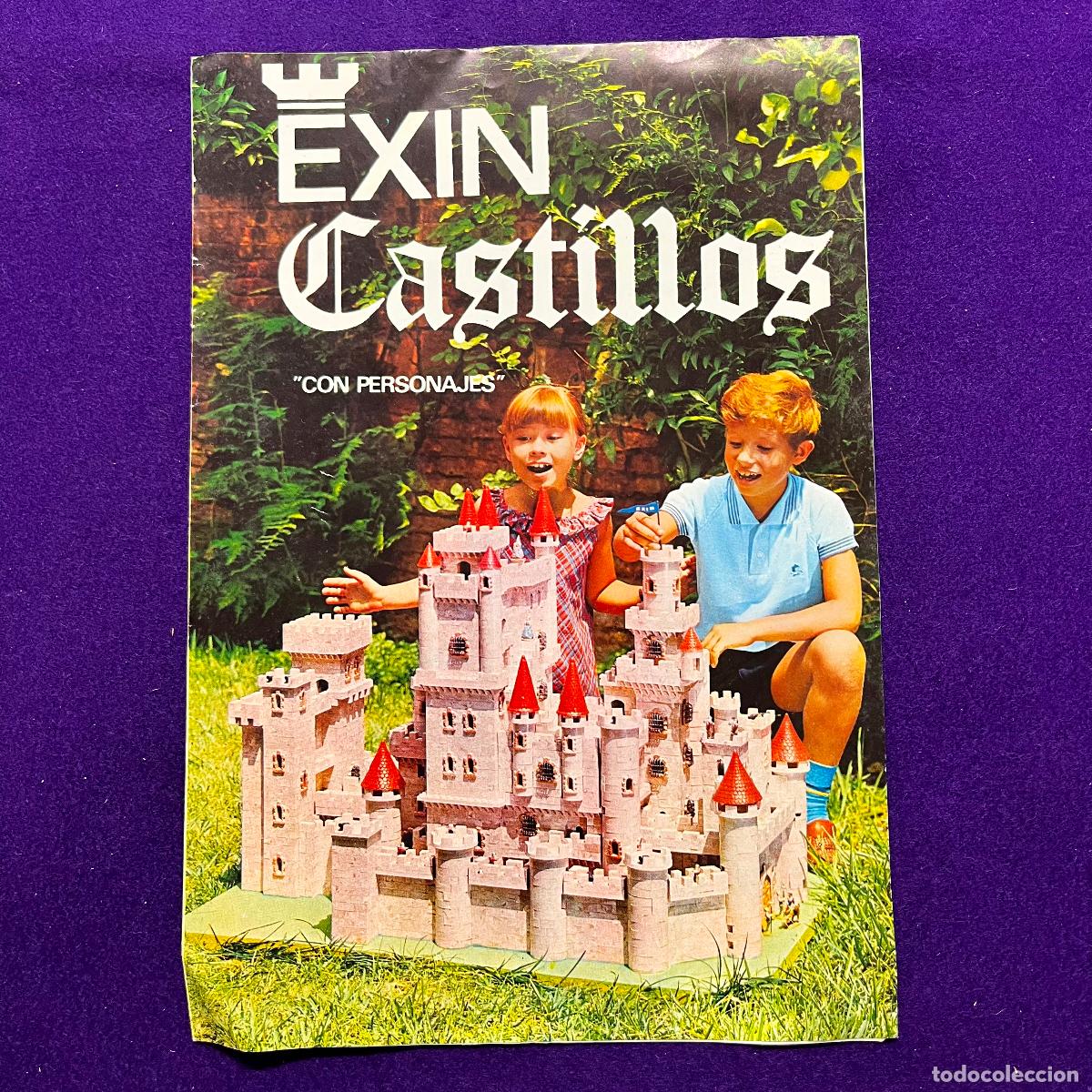 Cat&aacute;logos publicitarios: FOLLETO CATALOGO DE EXIN CASTILLOS. EXIN LINES BROS S.A. BARCELONA. ORIGINAL.