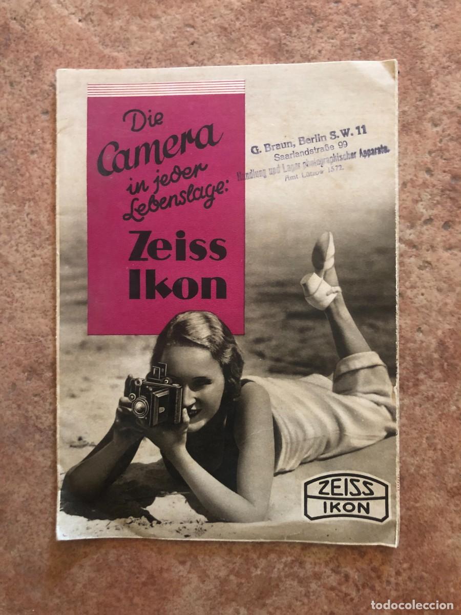Cat&aacute;logos publicitarios: DESPLEGABLE ZEISS IKON, ALEMANIA A&Ntilde;OS 30