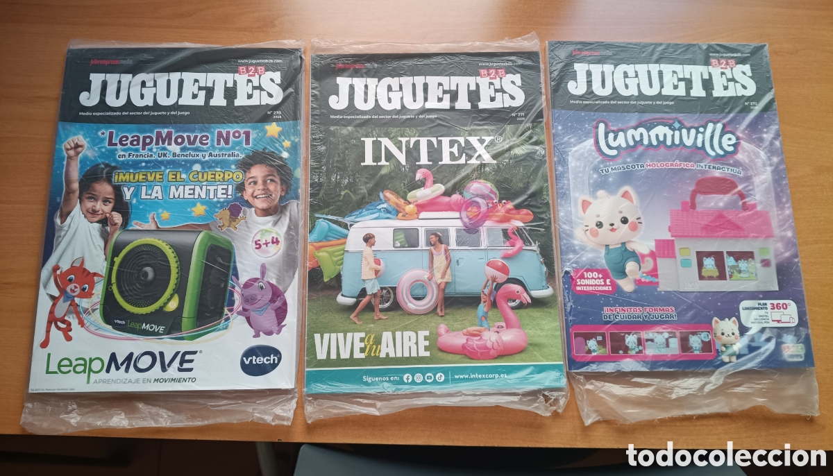 Cat&aacute;logos publicitarios: LOTE REVISTAS B2B JUGUETES 3x13&euro;