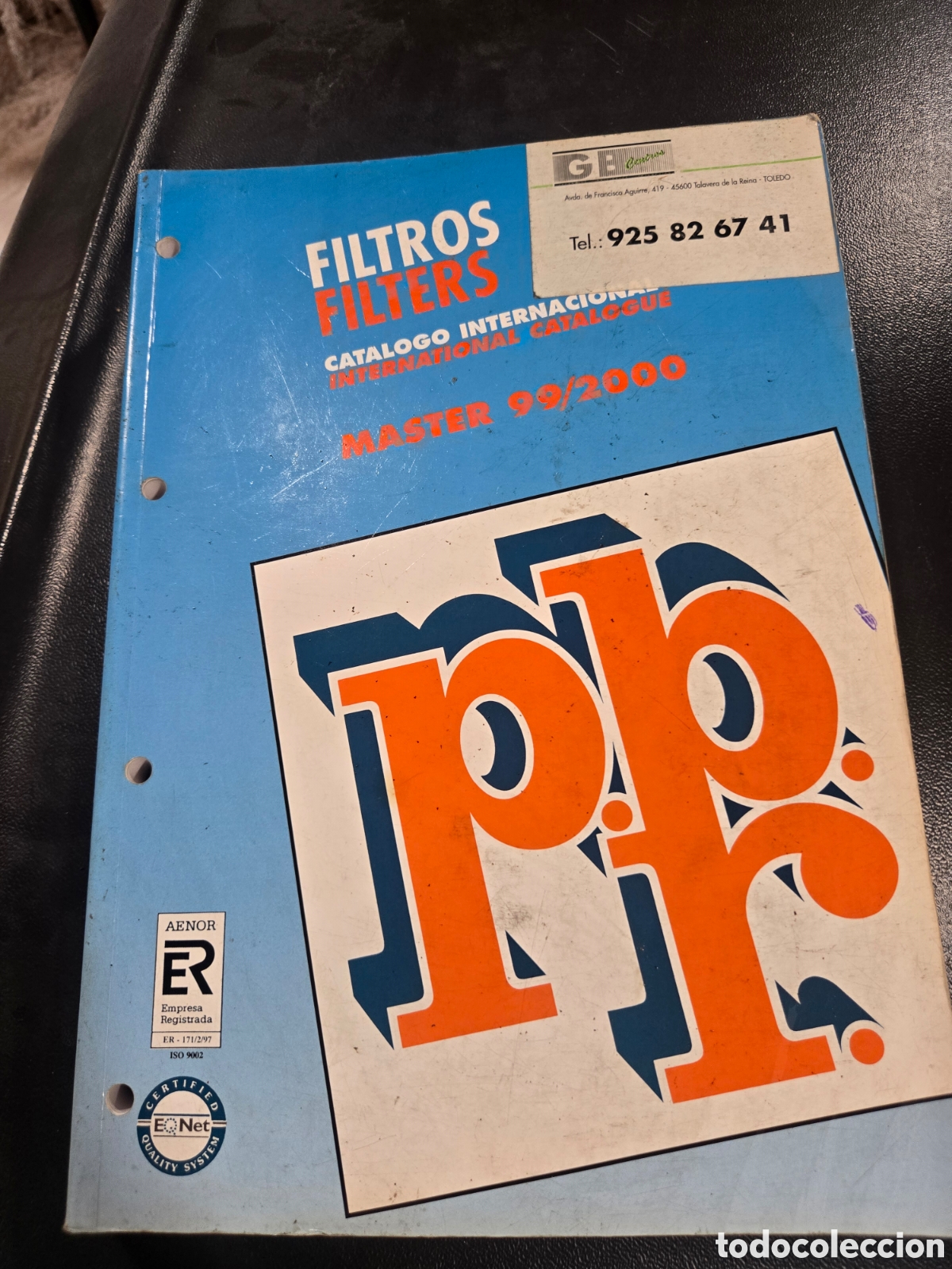 Cat&aacute;logos publicitarios: Cat&aacute;logos de filtros coches y maquinaria