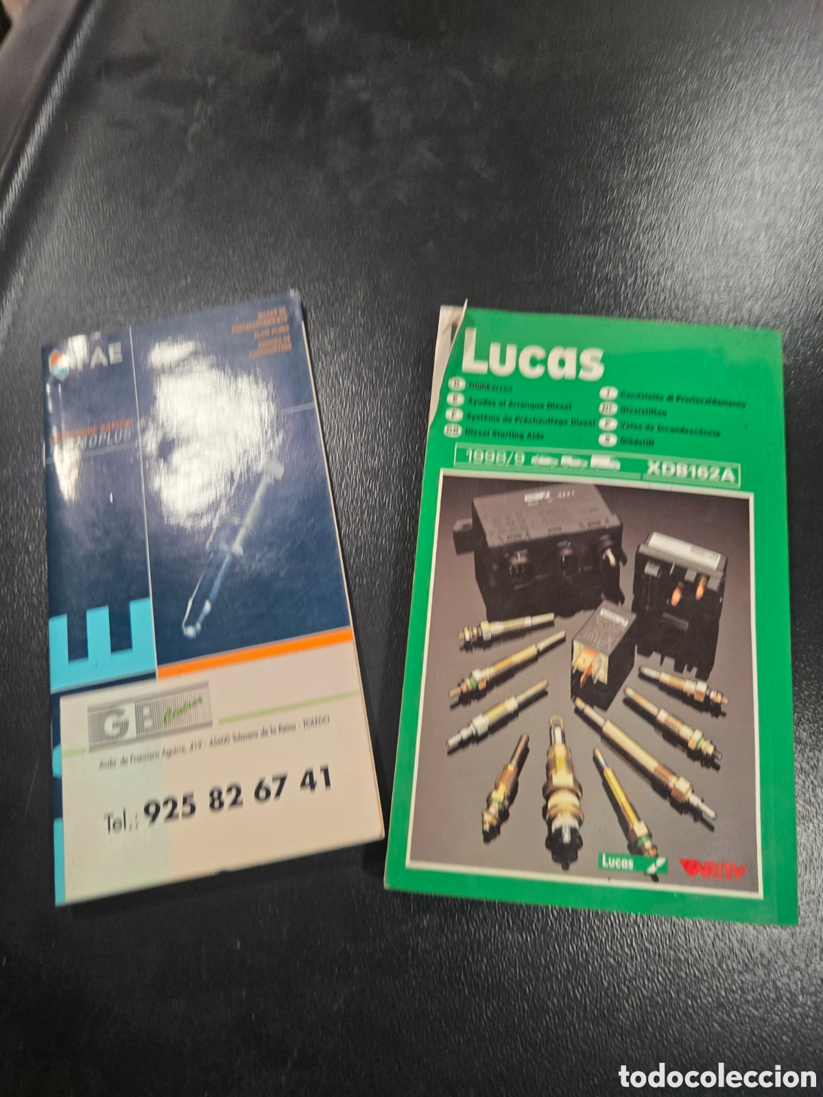 Cat&aacute;logos publicitarios: Catalogo de bujias automovil