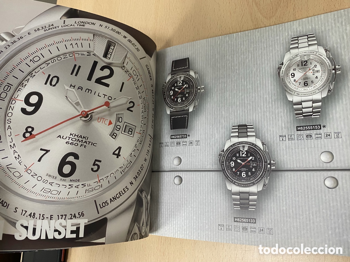 Cat&aacute;logos publicitarios: Cat&aacute;logo relojes Hamilton 2008 - Foto 2