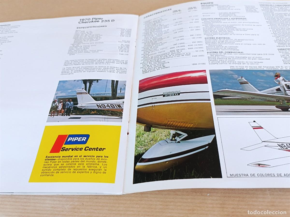 Cat&aacute;logos publicitarios: CINCO CAT&Aacute;LOGOS AVIONETAS PIPER - Foto 10