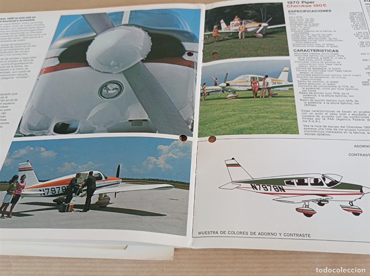 Cat&aacute;logos publicitarios: CINCO CAT&Aacute;LOGOS AVIONETAS PIPER - Foto 14