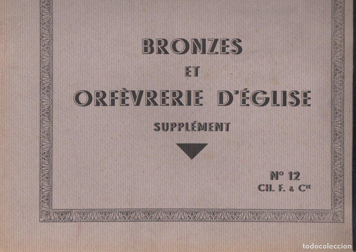 Cat&aacute;logos publicitarios: CAT&Aacute;LOGO BRONCES Y ORFEBRER&Iacute;A DE IGLESIA (EN FRANC&Eacute;S)