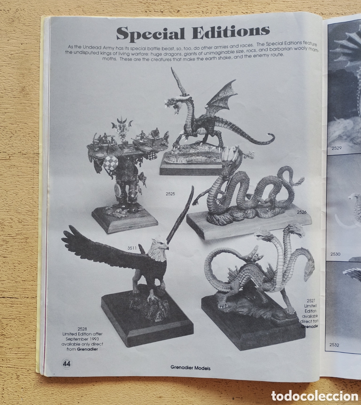 Cat&aacute;logos publicitarios: Grenadier Models Cat&aacute;logo 1993 - Foto 10