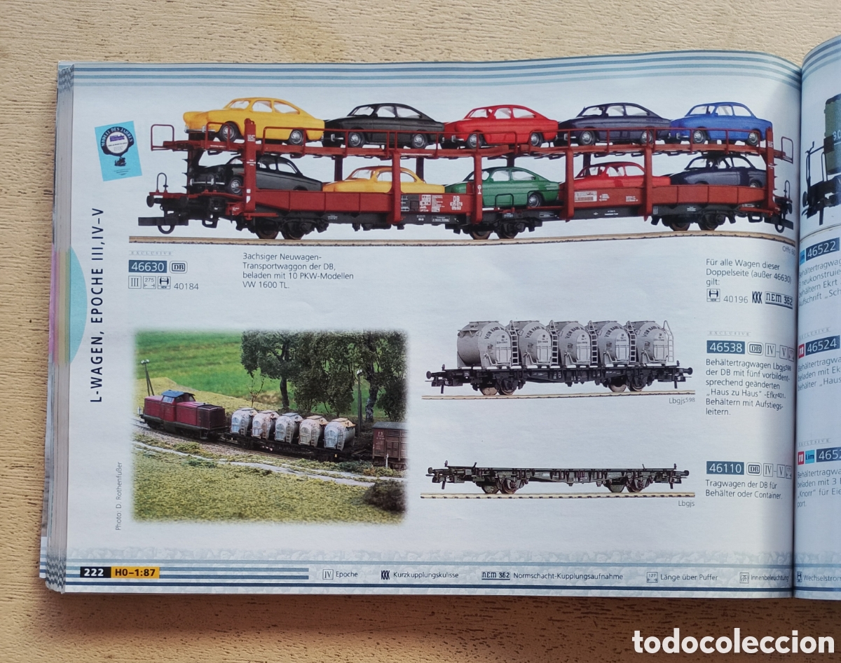 Cat&aacute;logos publicitarios: Roco 97 / 98 HO Cat&aacute;logo - Foto 8