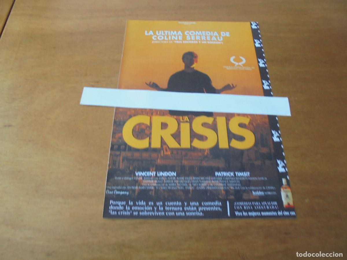 Cat&aacute;logos publicitarios: PUBLICIDAD 1993: CINE. LA CRISIS.