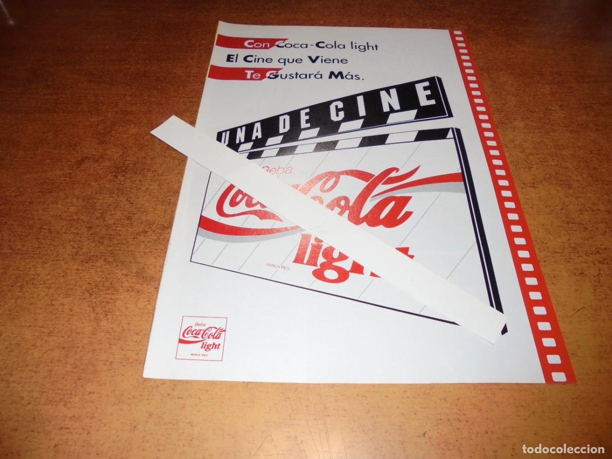 Cat&aacute;logos publicitarios: PUBLICIDAD 1993: COCA COLA LIGHT. - Foto 1