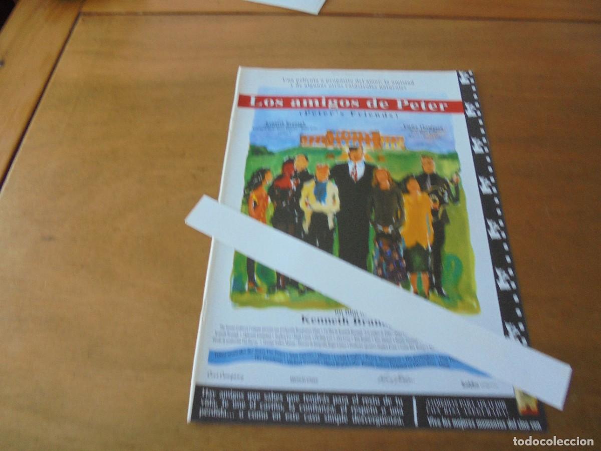 Cat&aacute;logos publicitarios: PUBLICIDAD 1993: CINE. LOS AMIGOS DE PETER.