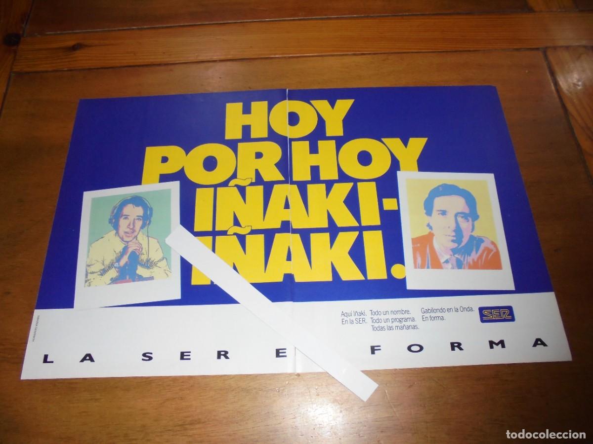 Cat&aacute;logos publicitarios: PUBLICIDAD 1987: HOY POR HOY, I&Ntilde;AKI GABILONDO, CADENA SER - TODOGRADO CS ACEITE DE MOTOR