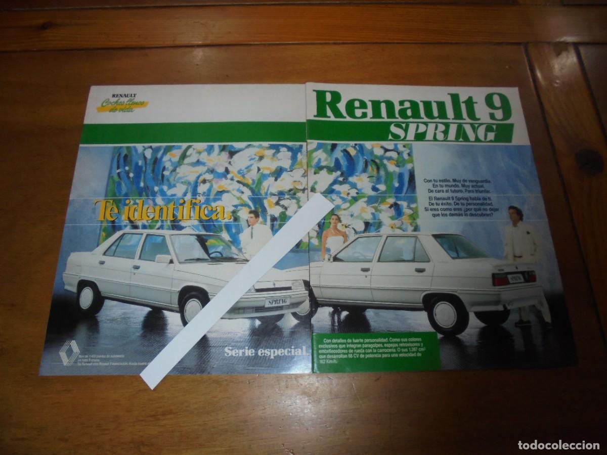 Cat&aacute;logos publicitarios: PUBLICIDAD 1987: RENAULT SPRING. SERIE ESPECIAL.