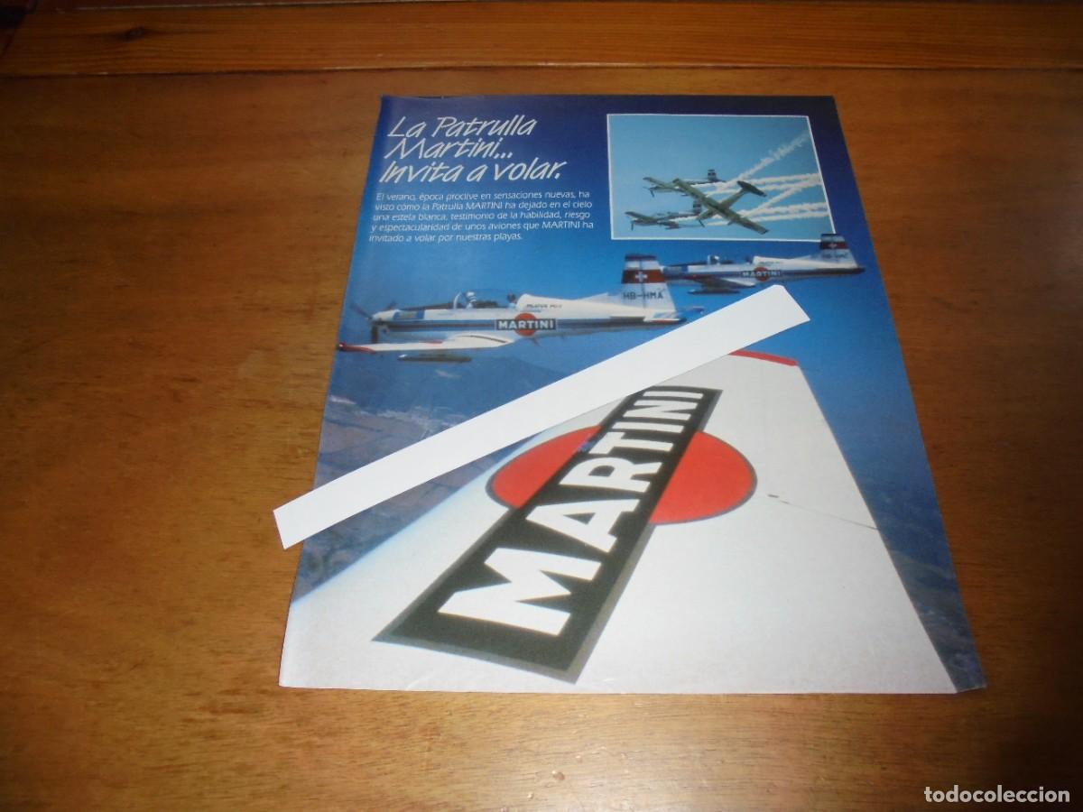 Cat&aacute;logos publicitarios: PUBLICIDAD 1987: LA PATRULLA MARTINI
