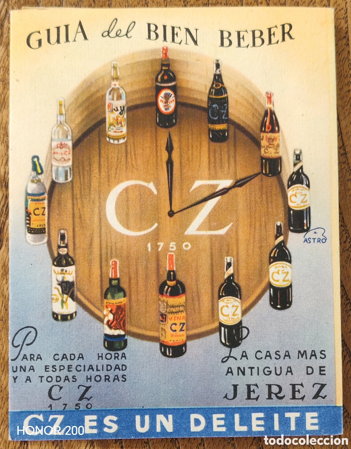 Cat&aacute;logos publicitarios: Folleto Guia Publicitaria - Guia del Bien Beber - CZ Jerez.