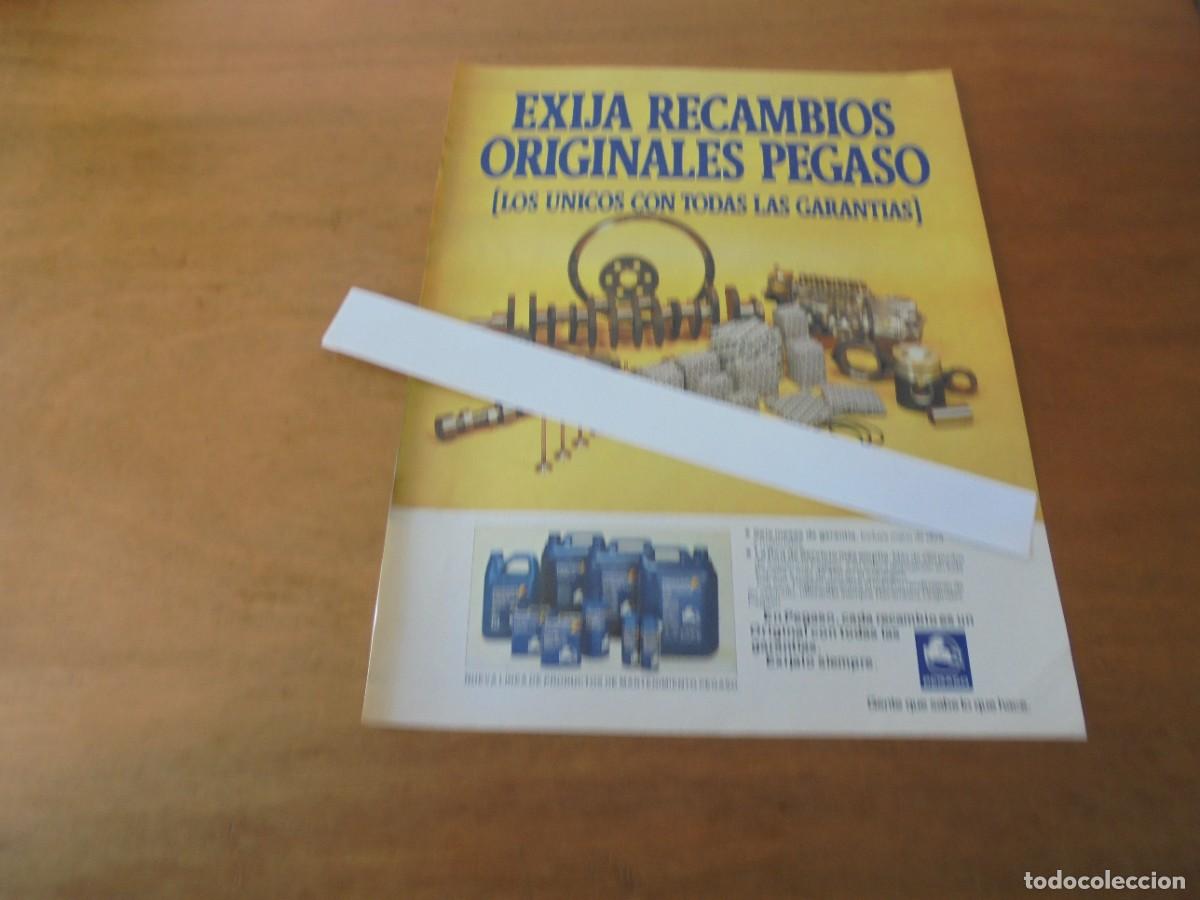 Cat&aacute;logos publicitarios: PUBLICIDAD 1984: PEGASO. EXIJA RECAMBIOS ORIGINALES.