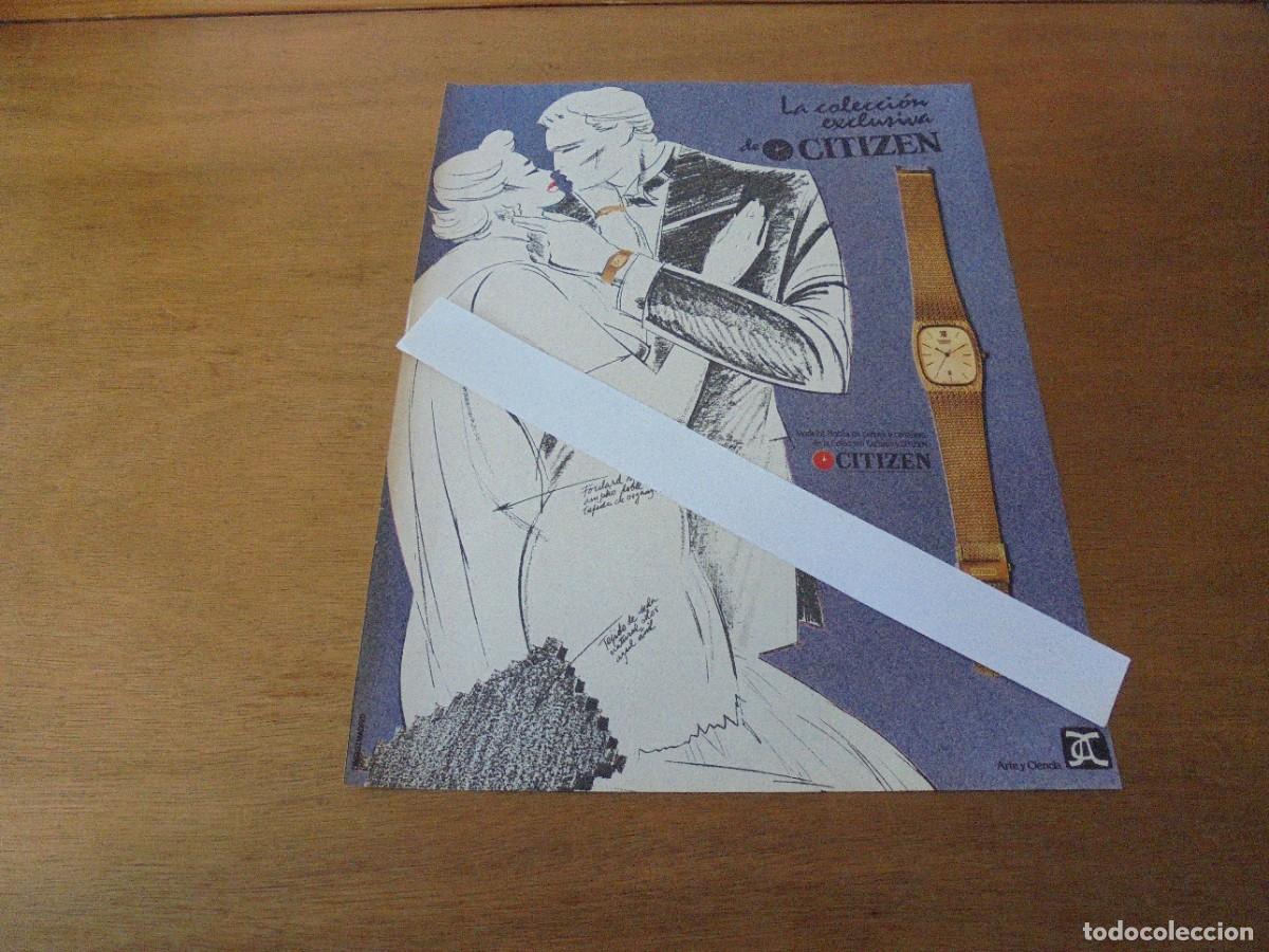 Cat&aacute;logos publicitarios: PUBLICIDAD 1984: RELOJ CITIZEN.