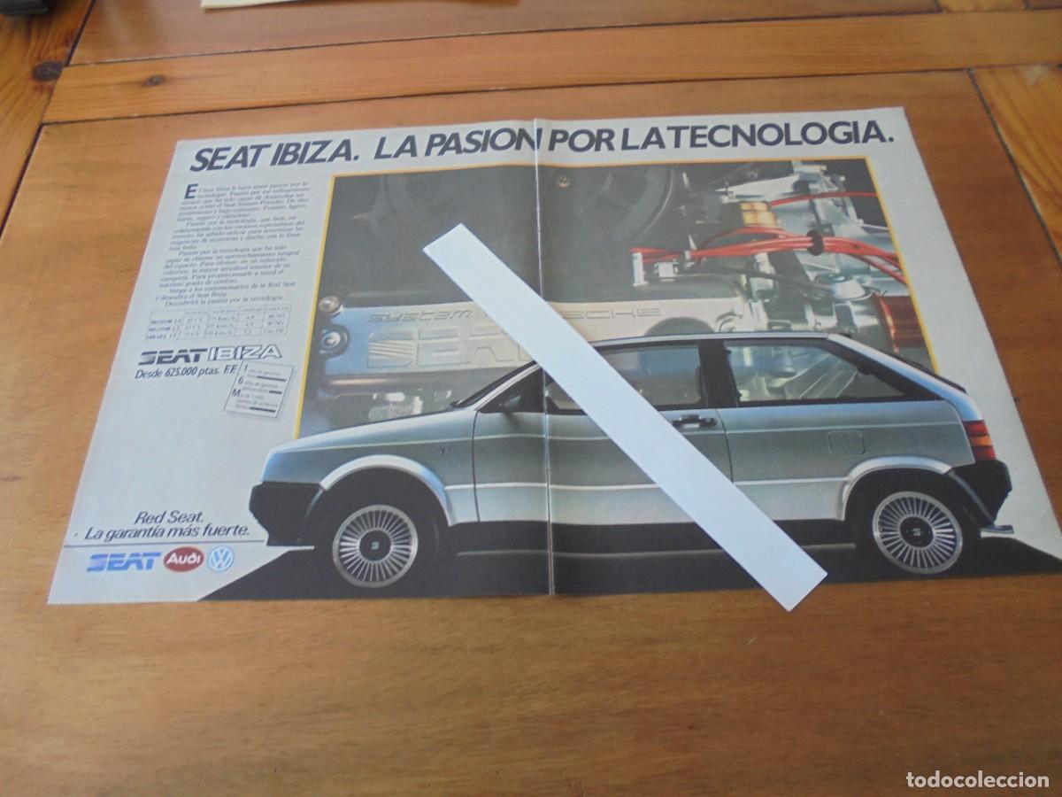 Cat&aacute;logos publicitarios: PUBLICIDAD 1984: SEAT IBIZA