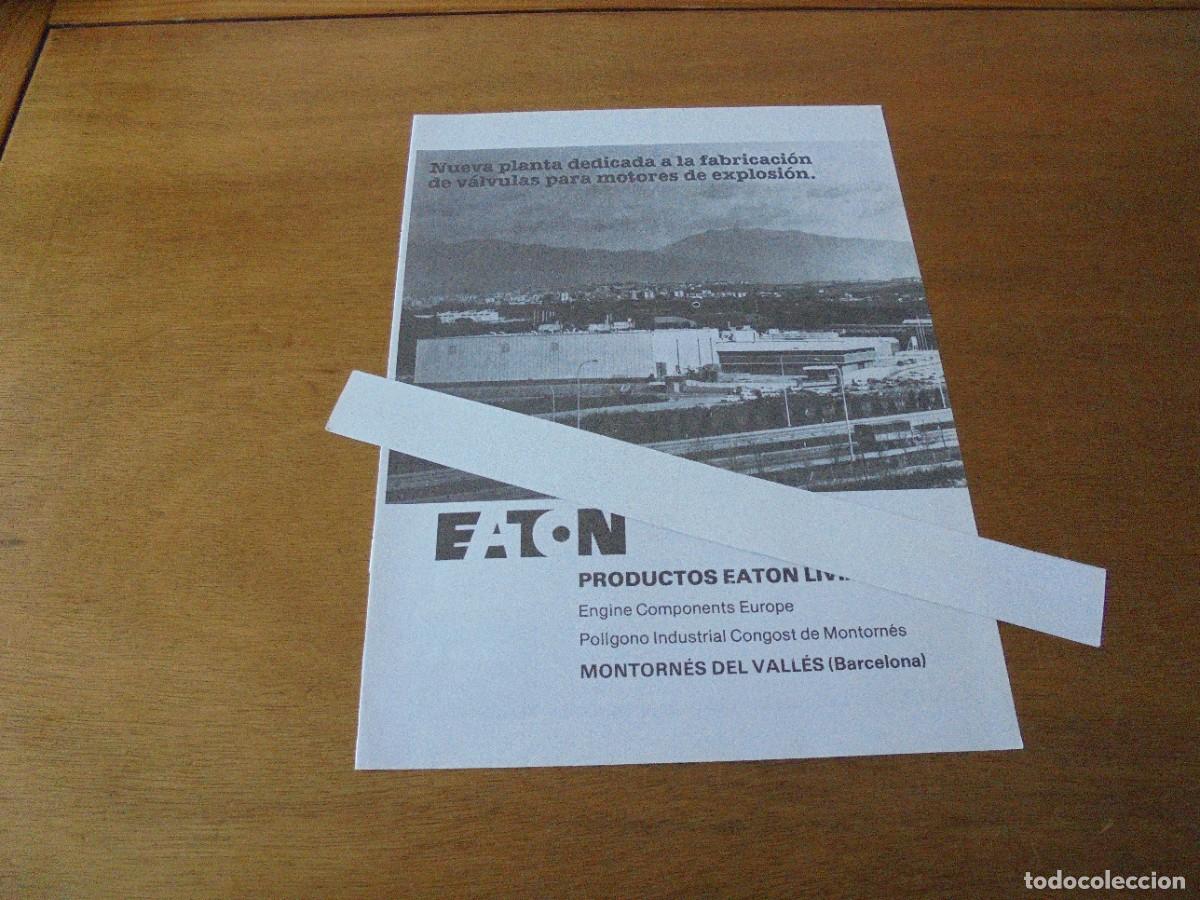 Cat&aacute;logos publicitarios: PUBLICIDAD 1979: EATON LIVIA S.A. MONTORN&Eacute;S DEL VALL&Eacute;S / GRUNDIG