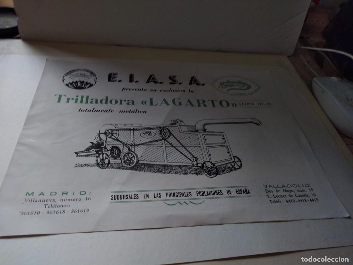 Cat&aacute;logos publicitarios: E-I-A-S-A- TRILLADORA LAGARTO TOTALMENTE METALICA