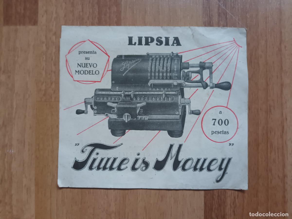 Cat&aacute;logos publicitarios: CATALOGO CALCULADORA LIPSIA - Foto 1