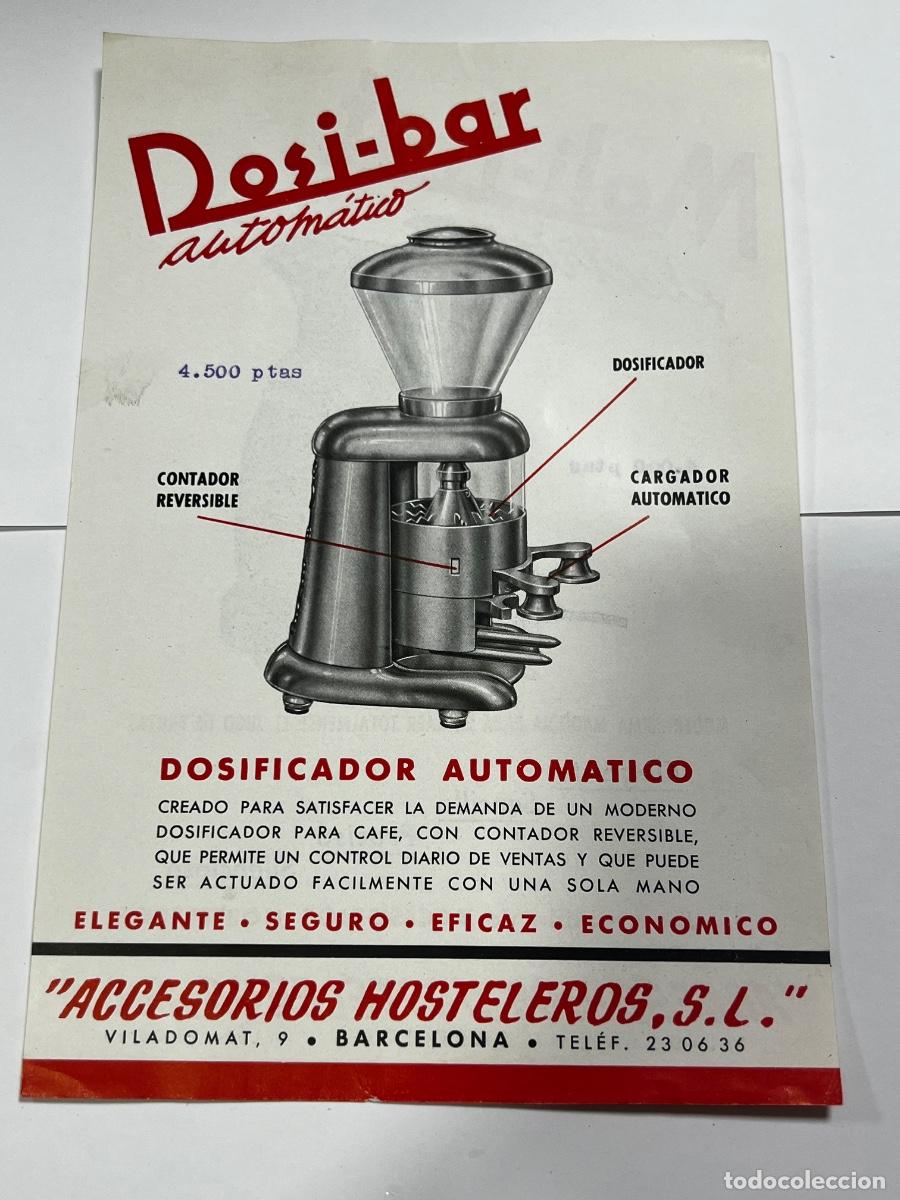 Cat&aacute;logos publicitarios: FOLLETO PUBLICITARIO. DOSI-BAR. DOSIFICADOR AUTOM&Aacute;TICO. MOL&Iacute;-FRUT. ACCESORIOS HOSTELEROS S.L.