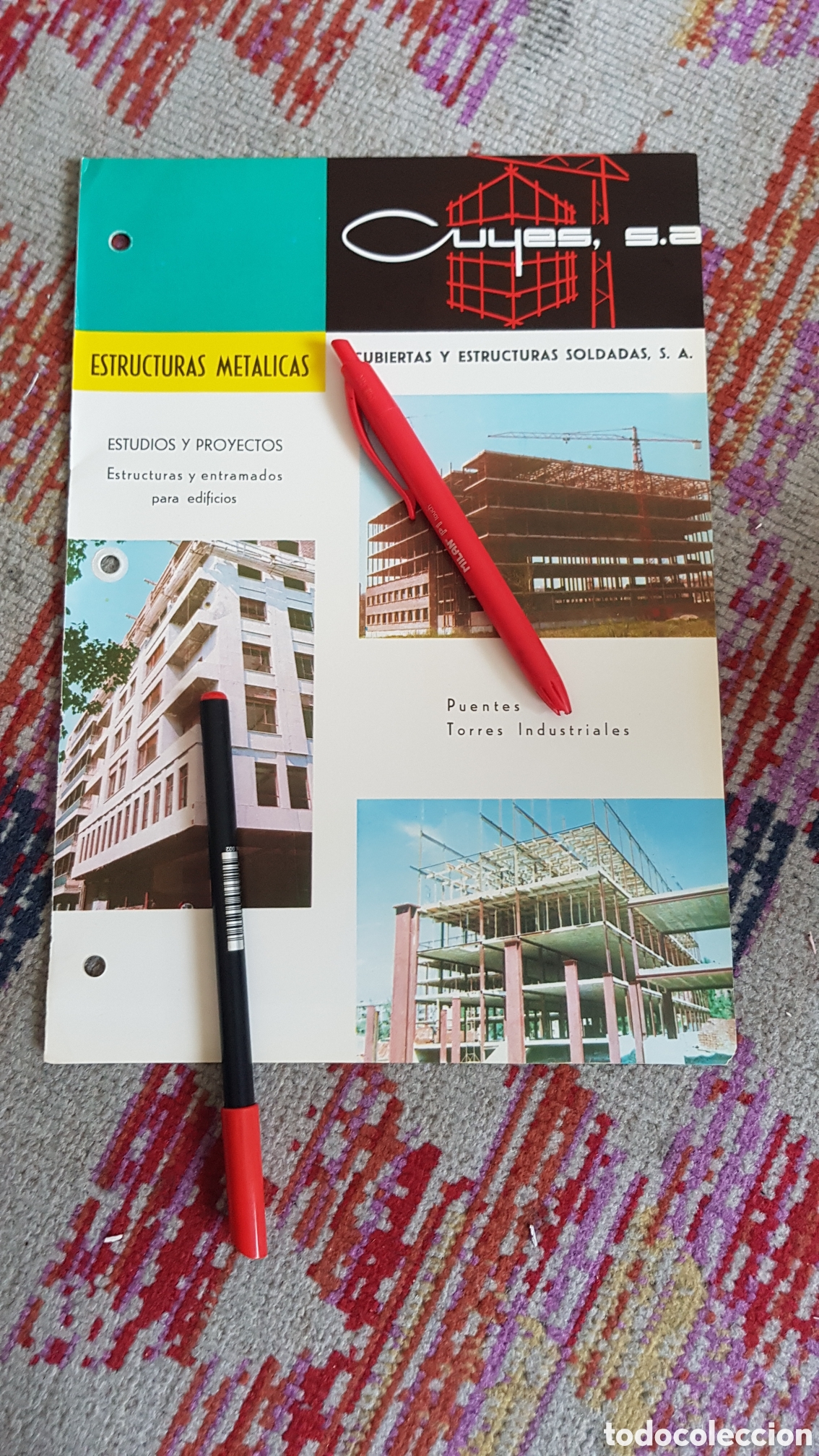 Cat&aacute;logos publicitarios: Estructuras met&aacute;licas Cuyes S.A