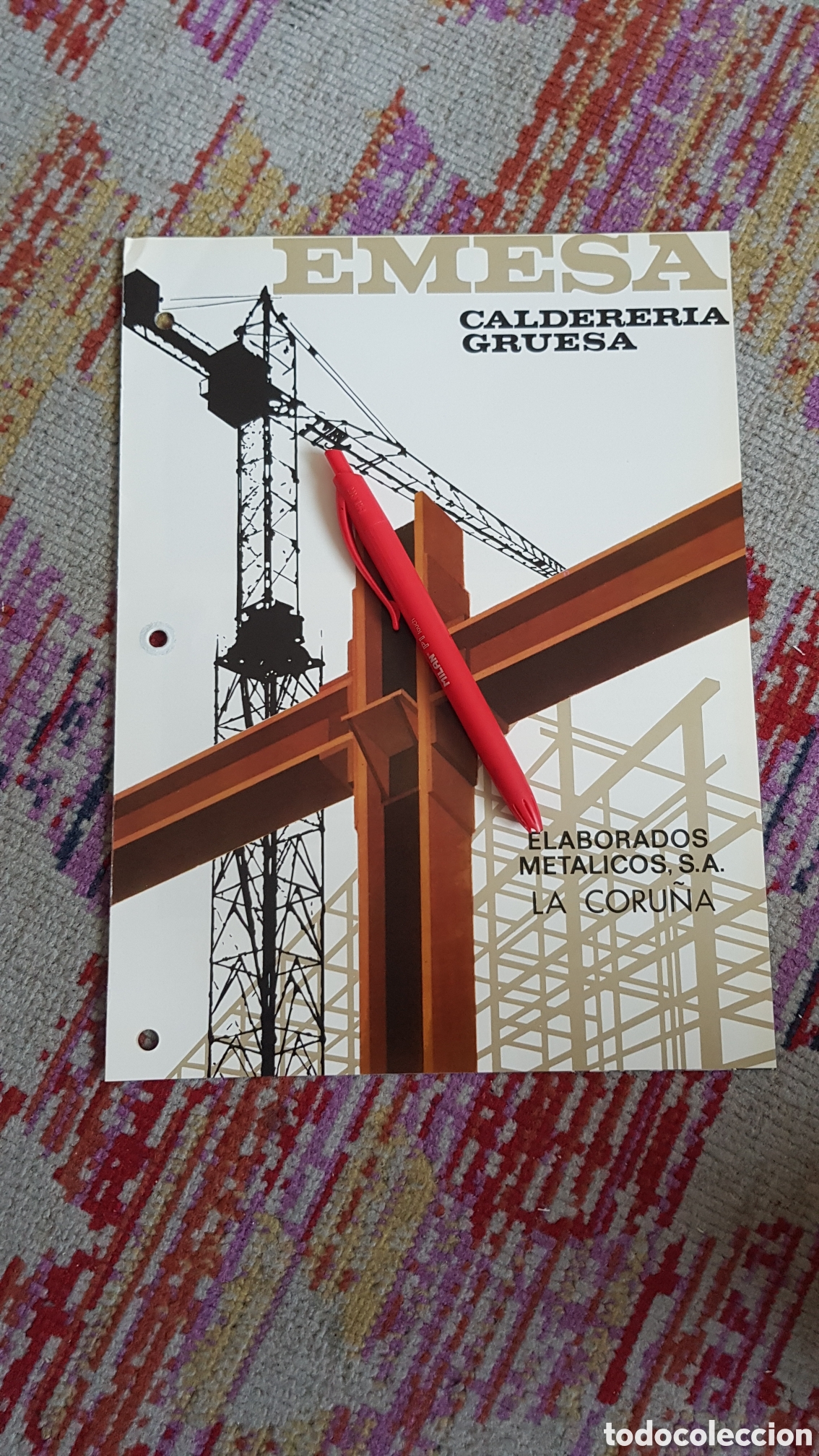 Cat&aacute;logos publicitarios: EMESA Caldereria Gruesa