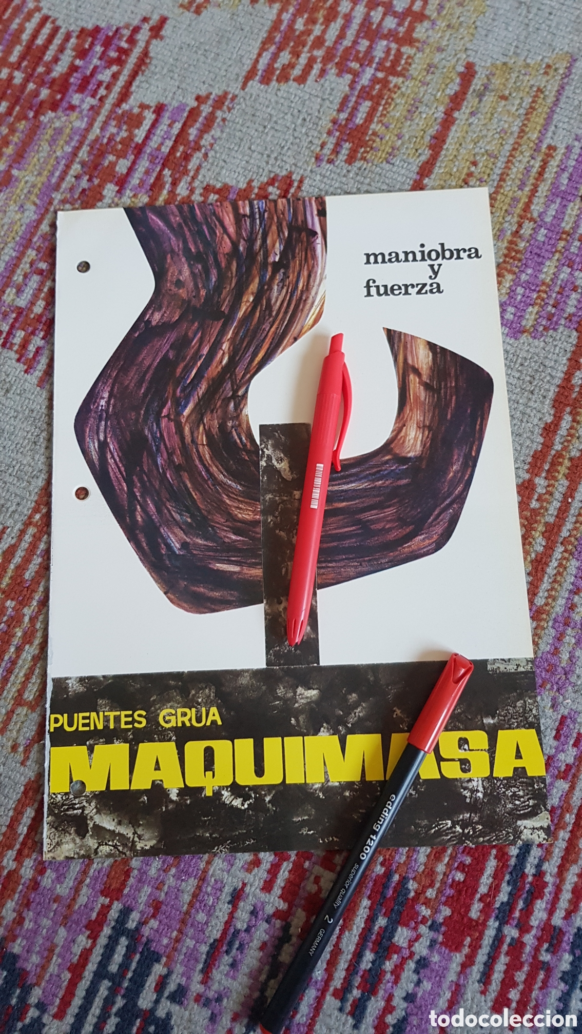 Cat&aacute;logos publicitarios: Puentes grua Maquimasa - Foto 1