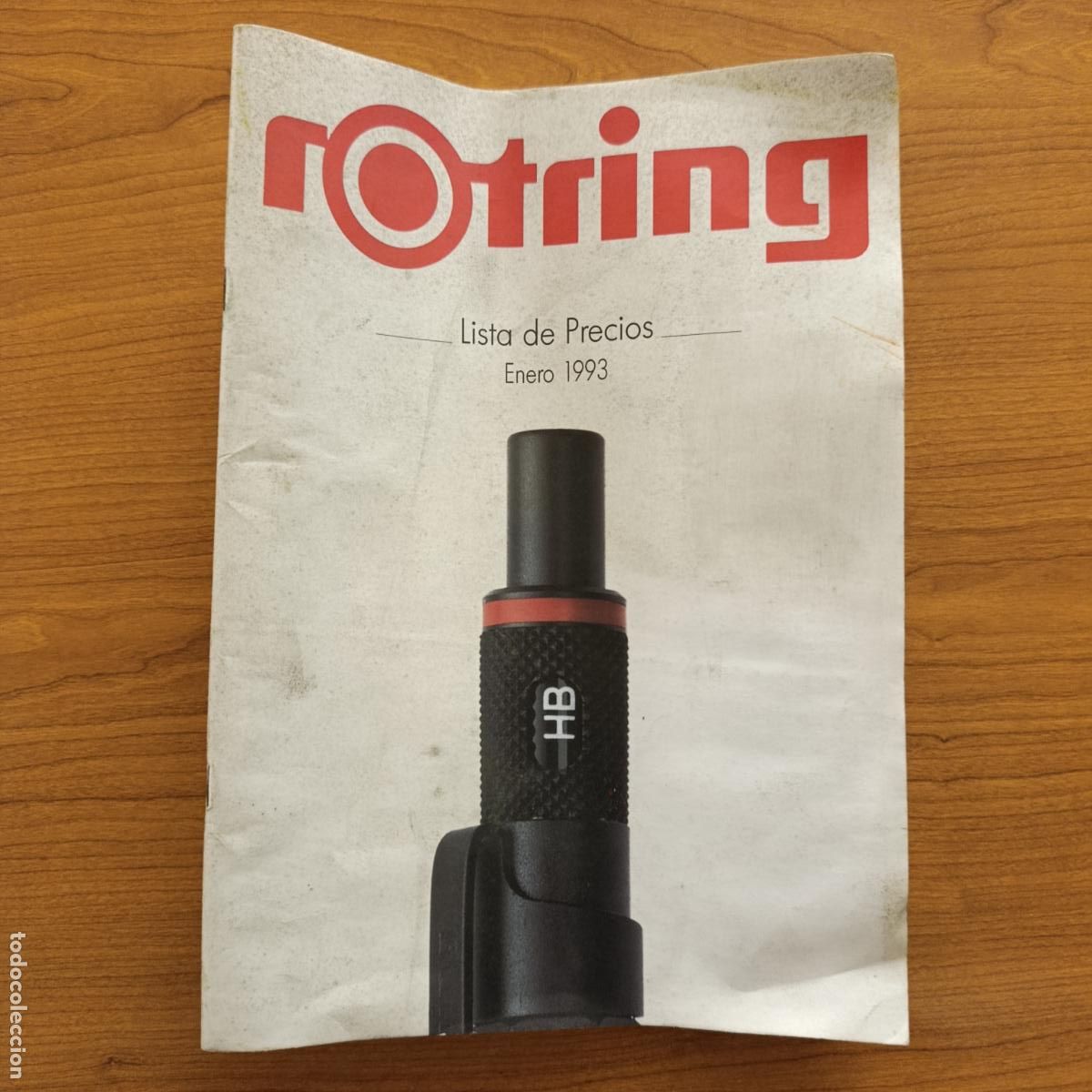 Cat&aacute;logos publicitarios: CATALOGO LISTA DE PRECIOS ROTRING. ENERO 1993. Y OTRA LISTA DE PRECIOS DE ROTRING 1987