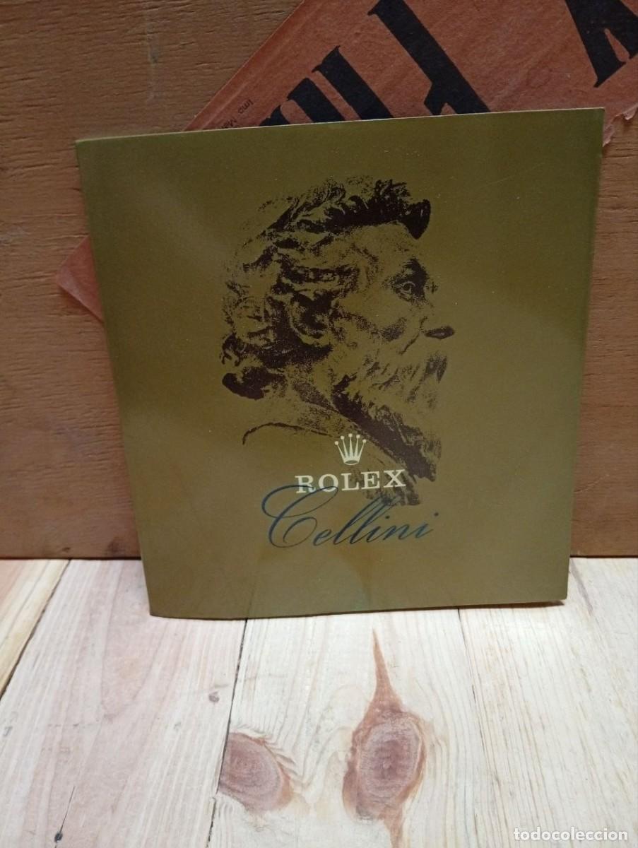 Cat&aacute;logos publicitarios: Antiguo Cat&aacute;logo Rolex Cellini + Lista de Precios Oficial en Pesetas (Noviembre 1980) - Vintage
