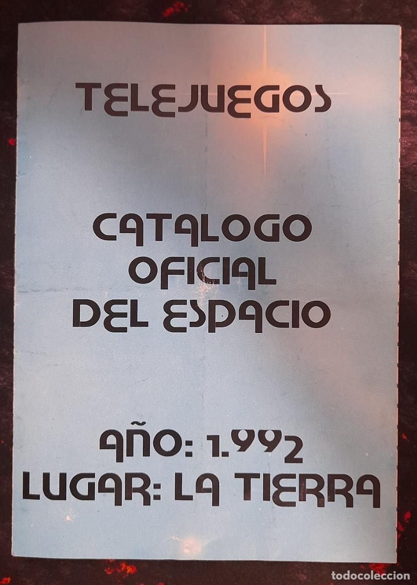 Cat&aacute;logos publicitarios: Cat&aacute;logo Telejuegos 1992. PC, cintas, MSX