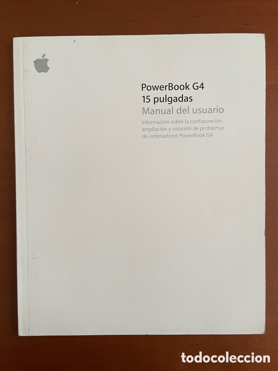 Cat&aacute;logos publicitarios: Manual original Apple PowerBook G4 15 pulgadas &ndash; Espa&ntilde;ol &ndash; 2005