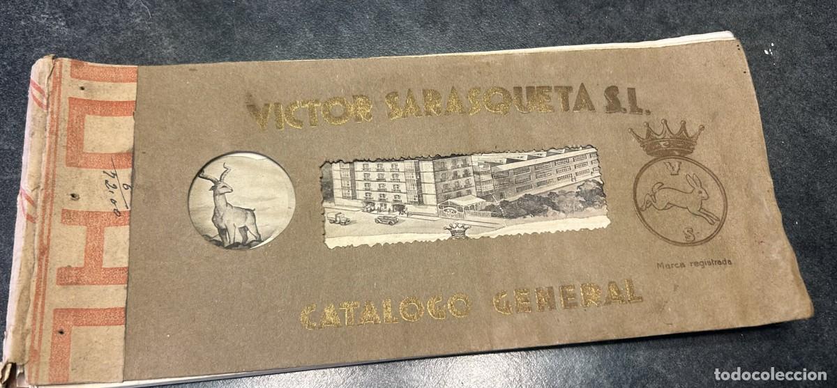 Cat&aacute;logos publicitarios: CATALOGO EXTRAORDINARIO GENERAL DE ARMAS DE CAZA DE VICTOR SARASQUETA DE EIBAR 98 PAGINAS