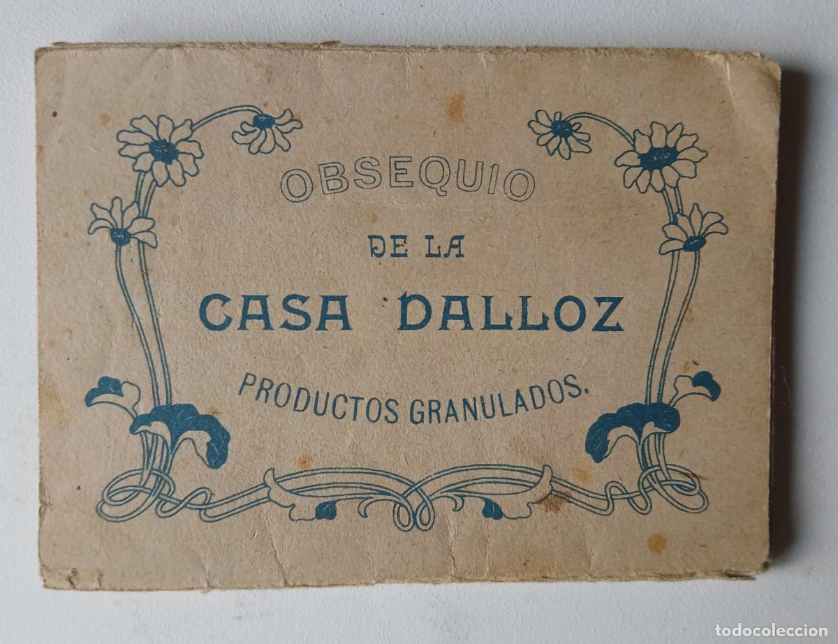 Cat&aacute;logos publicitarios: Desplegable Exposici&oacute;n Universal Par&iacute;s 1900 Publicidad farmac&eacute;utica Casa Dalloz (Par&iacute;s)