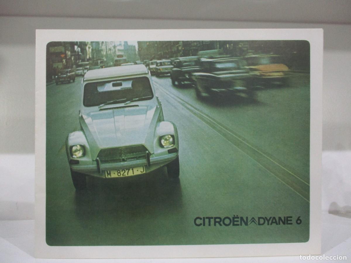 Advertising Catalogs: CATALOGO PUBLICITARIO ORIGINAL - CITROEN DYANE 6