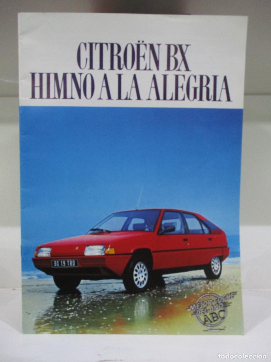 Catalogues publicitaires: CATALOGO PUBLICITARIO ORIGINAL - CITROEN BX - HIMNO A LA ALEGRIA