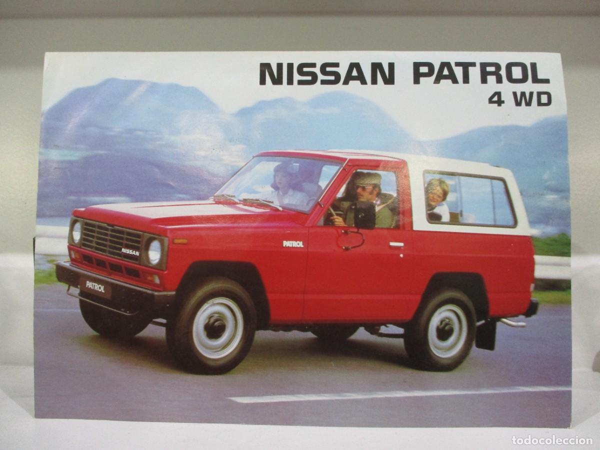Cat&aacute;logos publicitarios: CATALOGO PUBLICITARIO ORIGINAL -CATALOGO NISSAN PATROL 4 WD - 1983