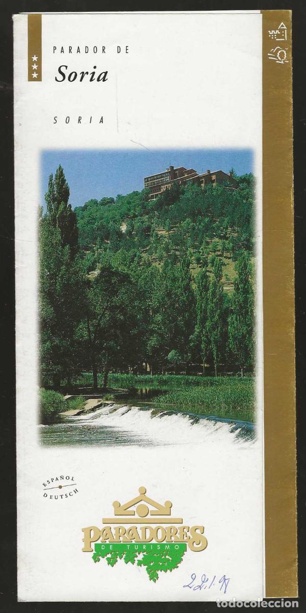 Cat&aacute;logos publicitarios: ESPA&Ntilde;A -- SORIA -- PARADORES --1998