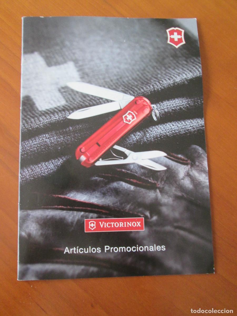 Cat&aacute;logos publicitarios: PEQUE&Ntilde;O CATALOGO DE VICTORINOX - NAVAJAS - ARTICULOS PROMOCIONALES - 12 PAGINAS