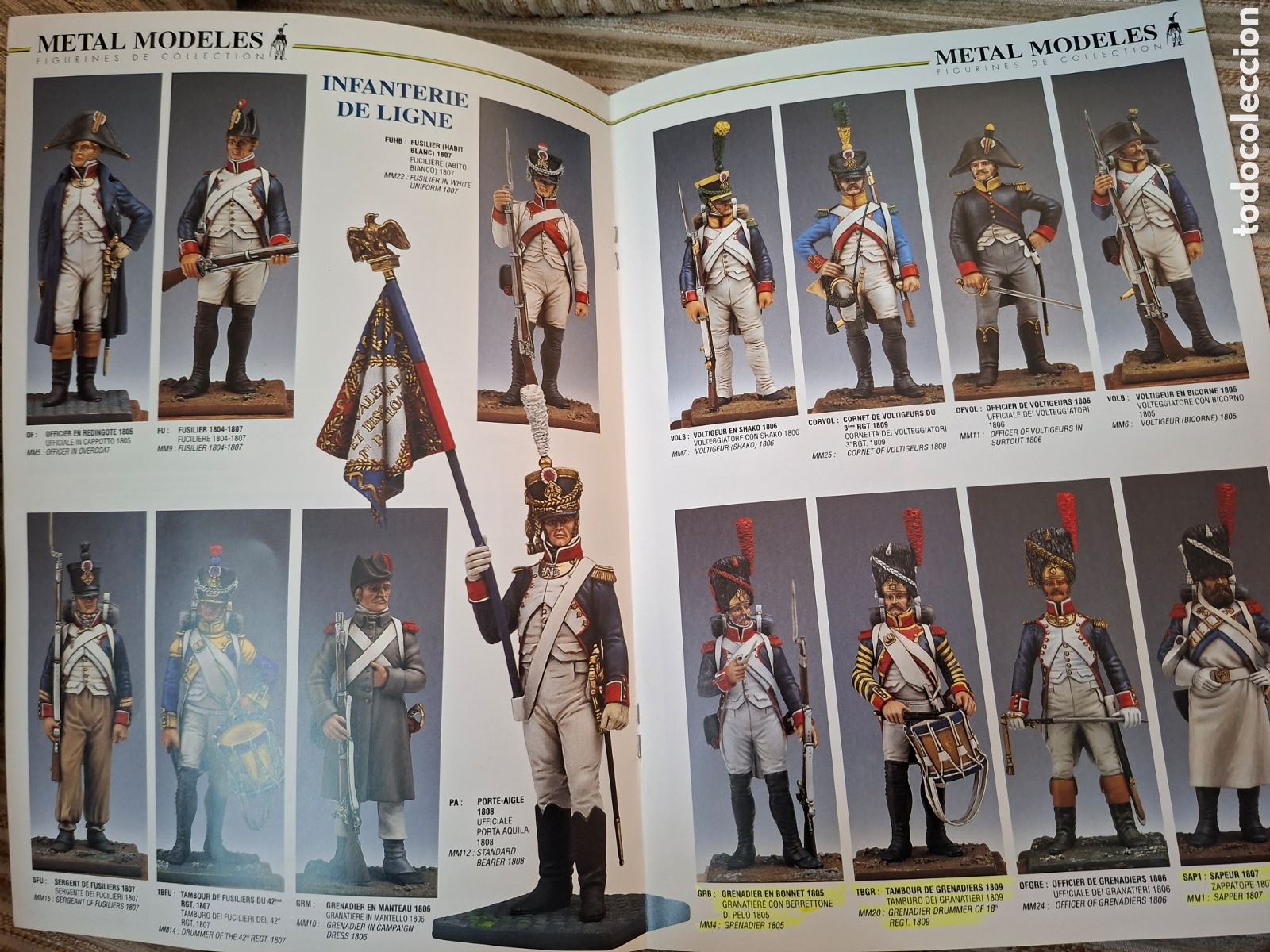 Cat&aacute;logos publicitarios: METAL MODELES, Figurines de Collection - Foto 5