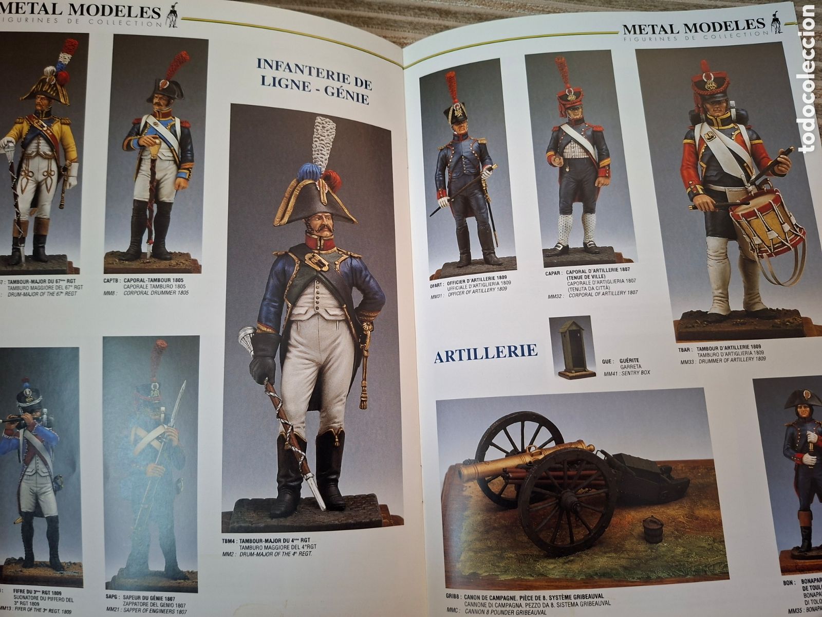 Cat&aacute;logos publicitarios: METAL MODELES, Figurines de Collection - Foto 6
