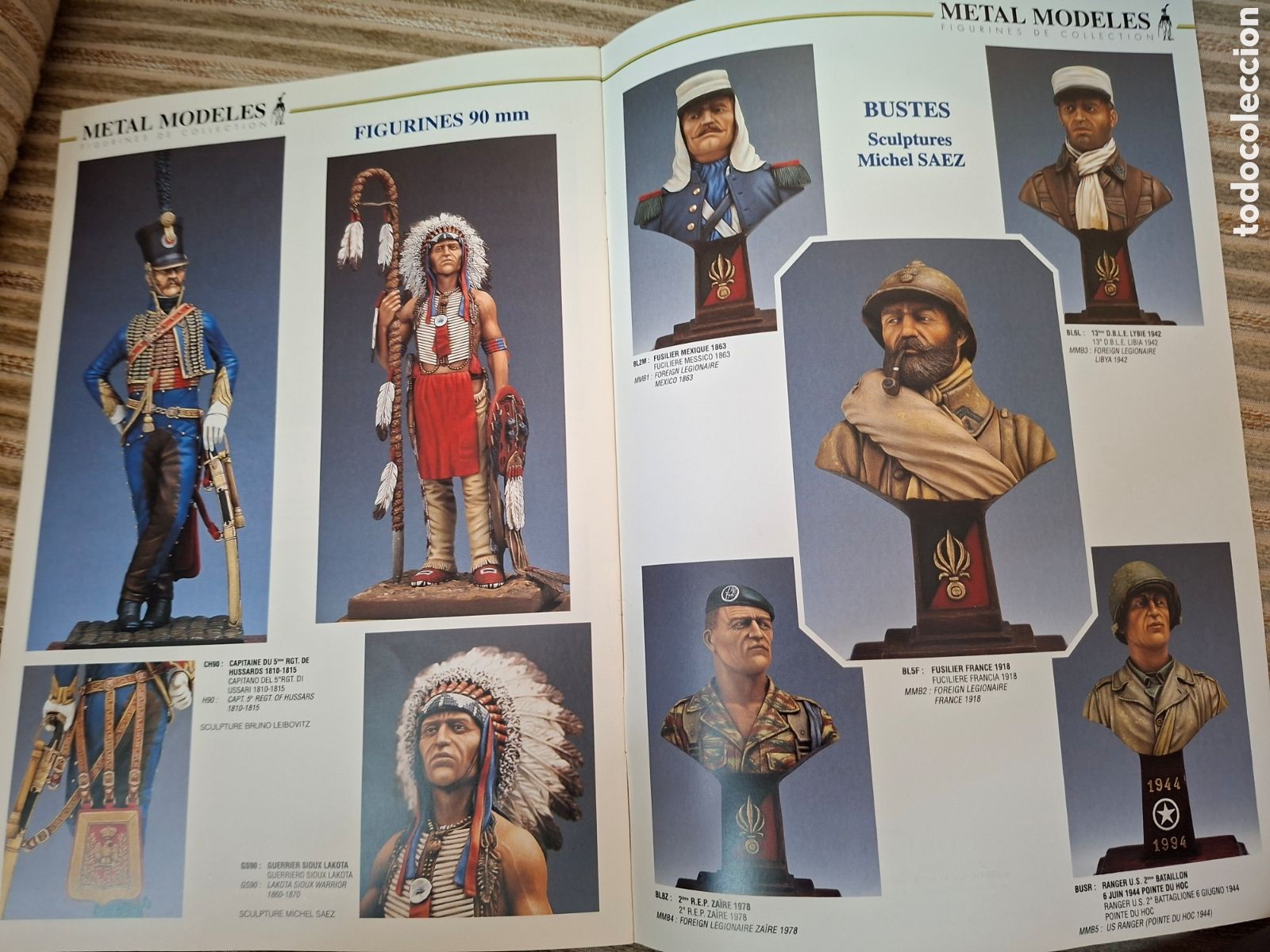 Cat&aacute;logos publicitarios: METAL MODELES, Figurines de Collection - Foto 7